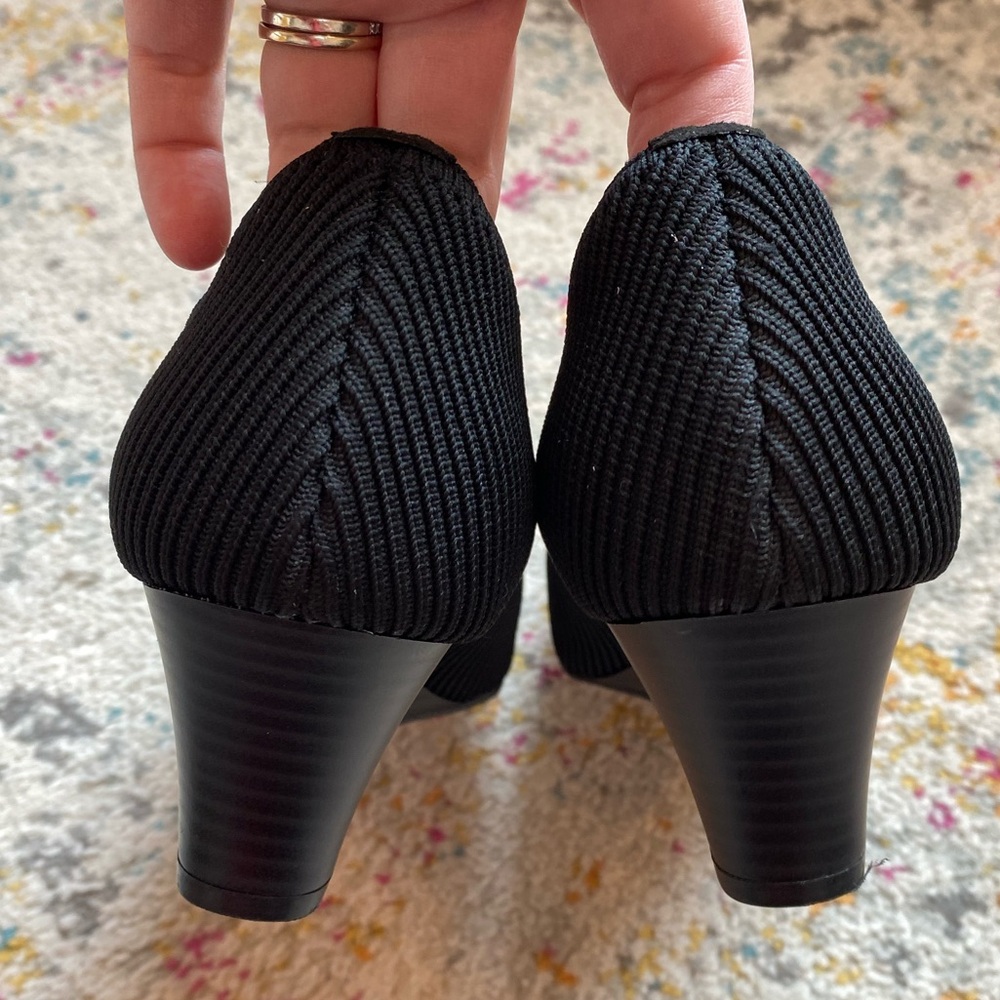 Viviana | Margot square toe wedges - Picture 3 of 5